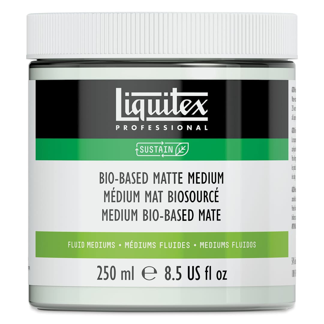 Open in modal - Liquitex Bio-Based Acrylic Fluid Medium - Matte Medium, 250 ml