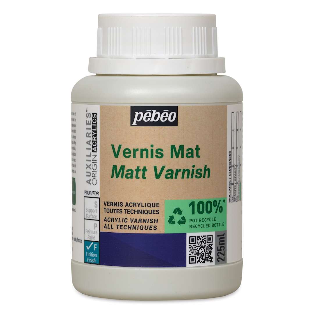 Open in modal - Pebeo Origin Acrylic Varnish - Matte, 225 ml