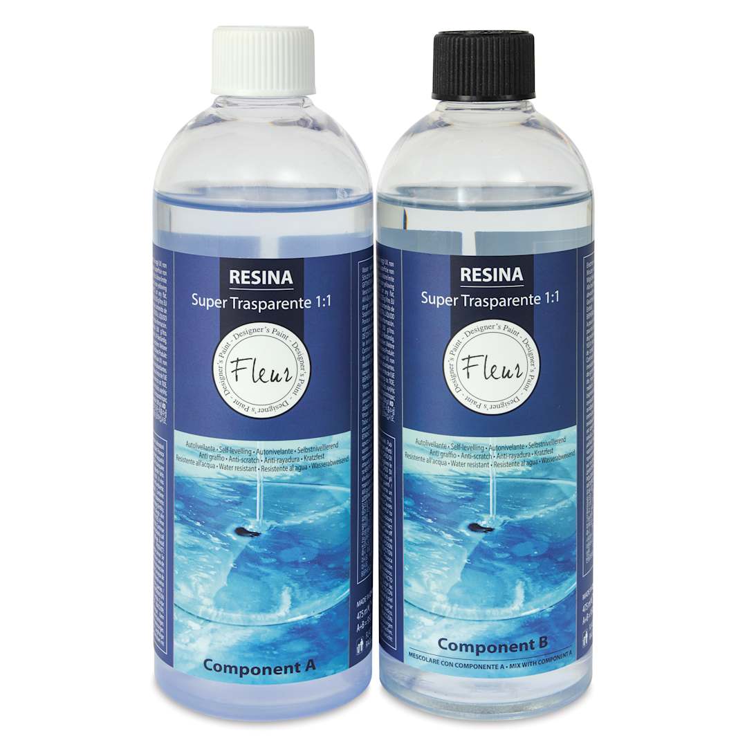 Open in modal - Fleur Super Clear Resin - Resin and Hardener, 950 ml