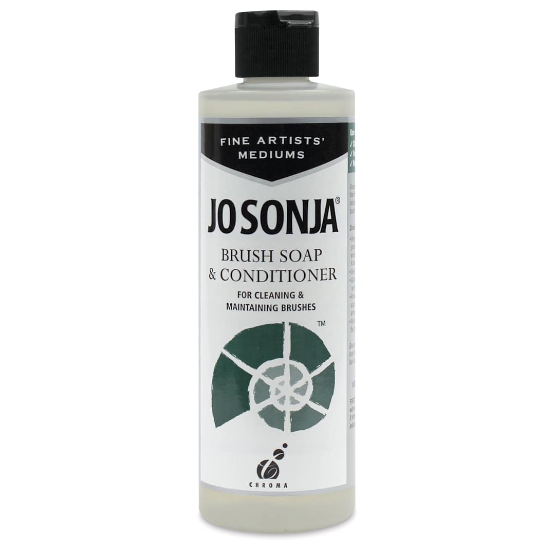 Open in modal - Chroma’s Jo Sonja Brush Soap and Conditioner - 236 ml