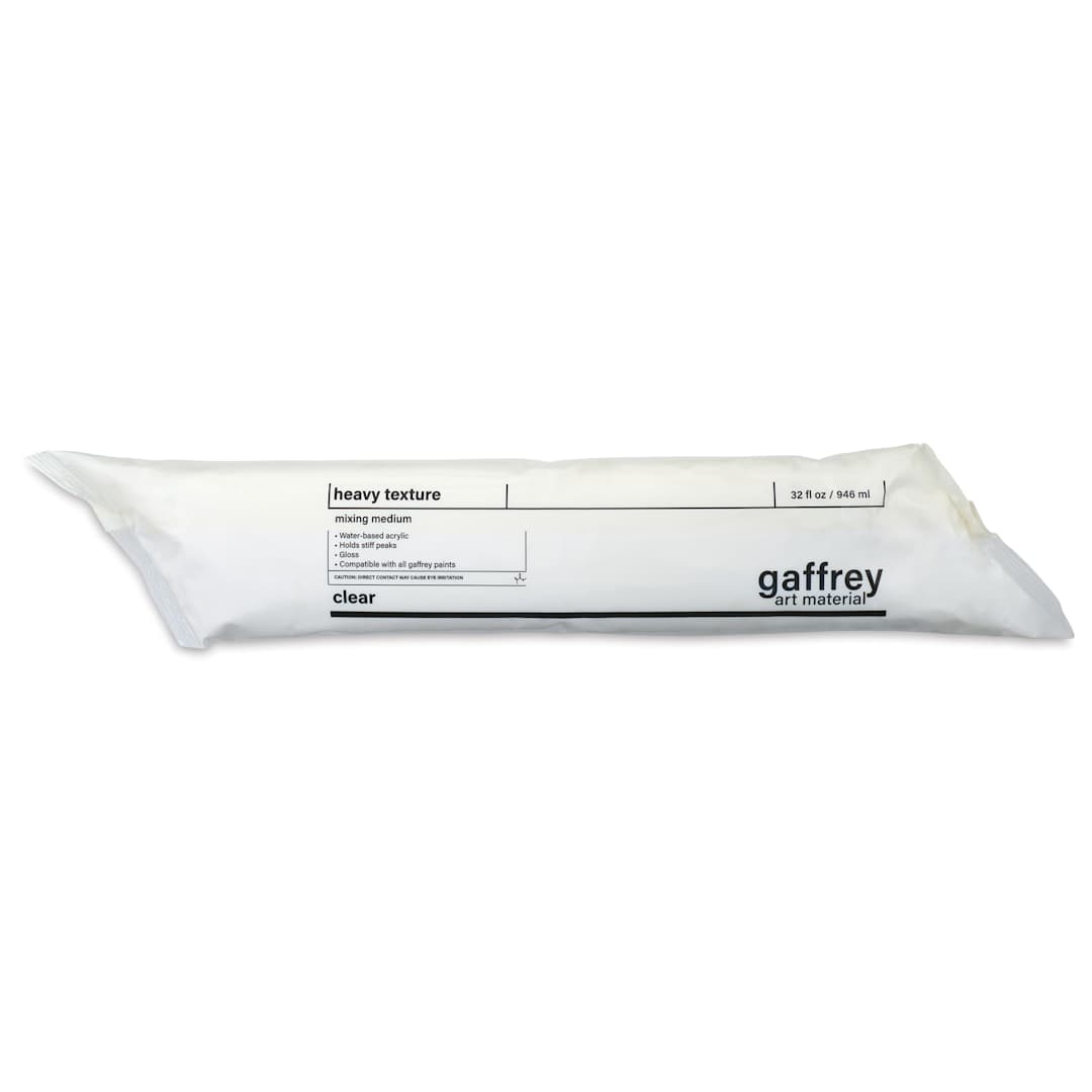 Open in modal - Gaffrey Heavy Texture Acrylic Gloss Medium  - 32 oz