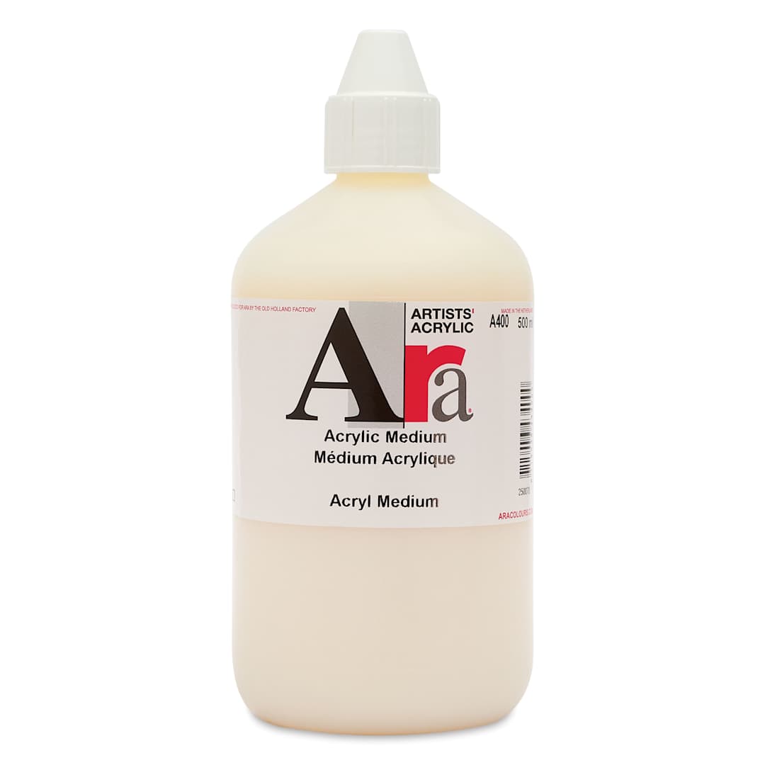 Open in modal - Ara Acrylic Medium - Gloss, 500 ml Bottle
