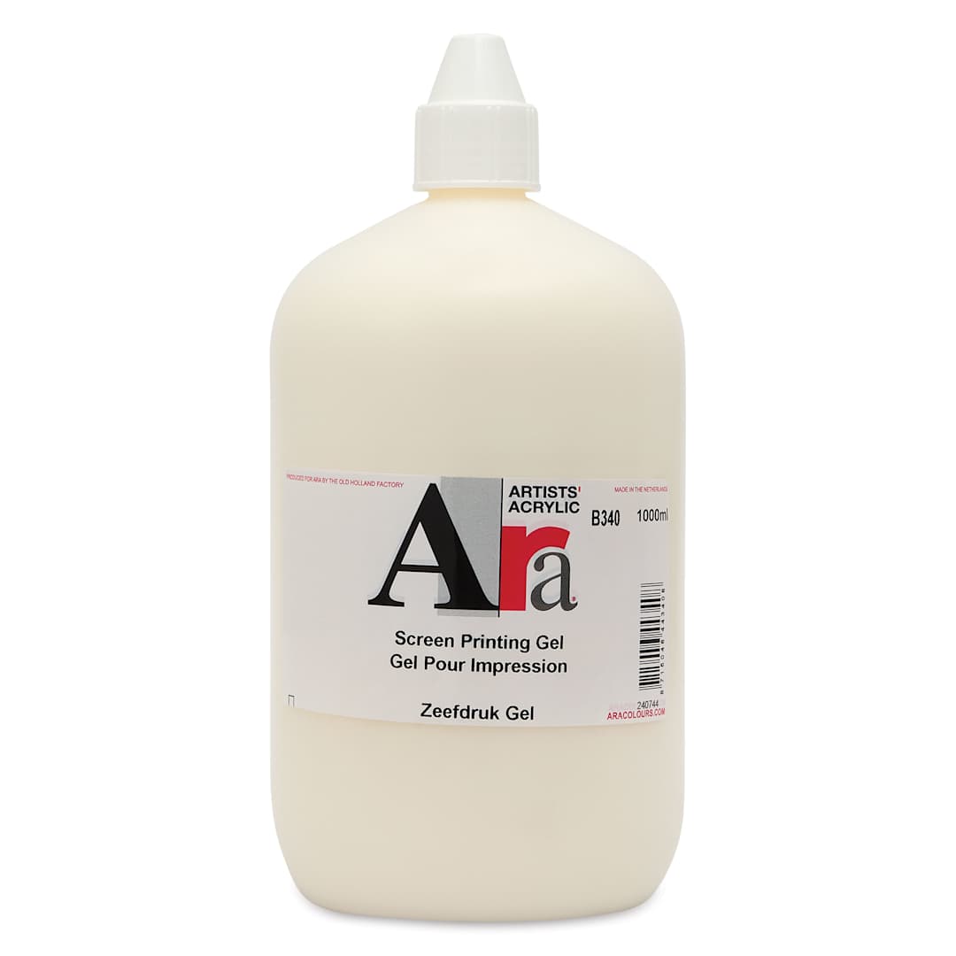 Open in modal - Ara Acrylic Screenprinting Gel Medium - 1000 ml