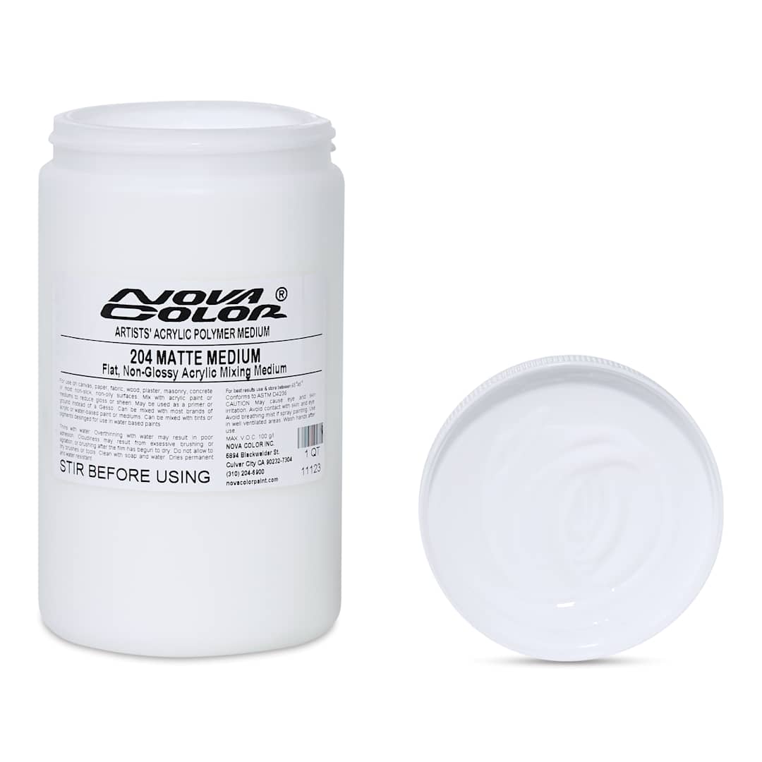 Open in modal - Nova Color Matte Acrylic Medium - 32 oz