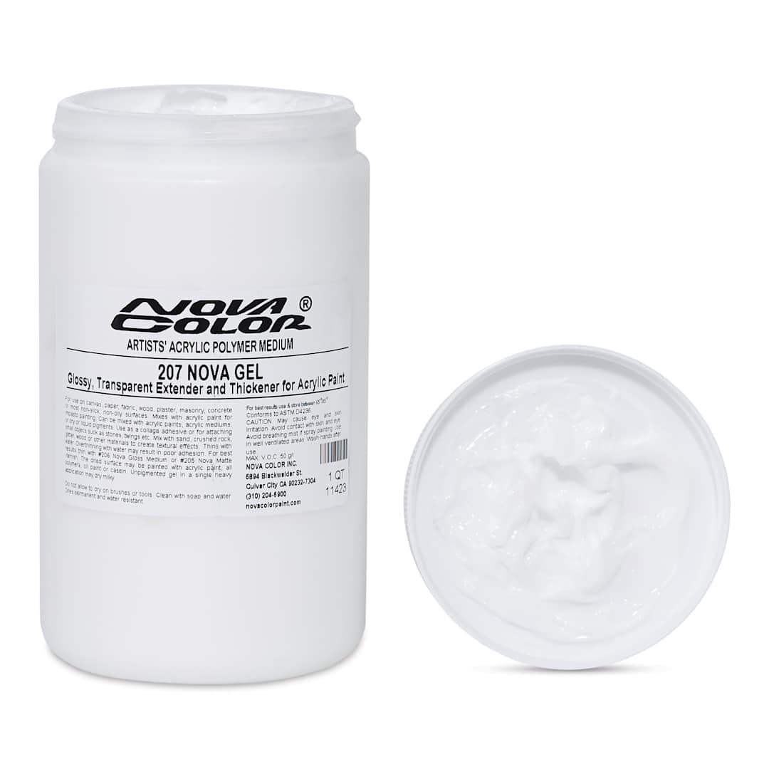 Open in modal - Nova Color Nova Gel Acrylic Medium - Glossy, 32 oz