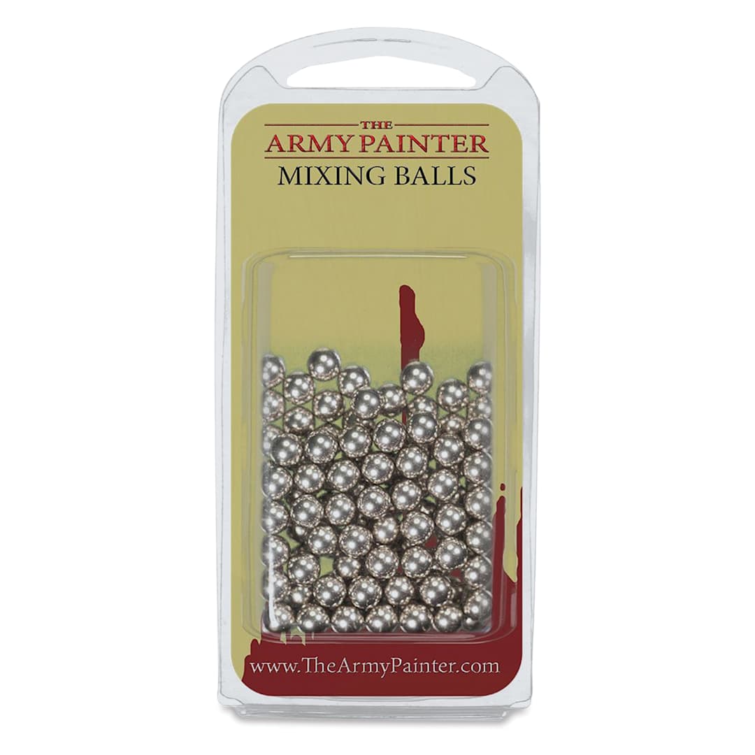 Open in modal - The Army Painter Mixing Balls - Pkg of 100, packaging