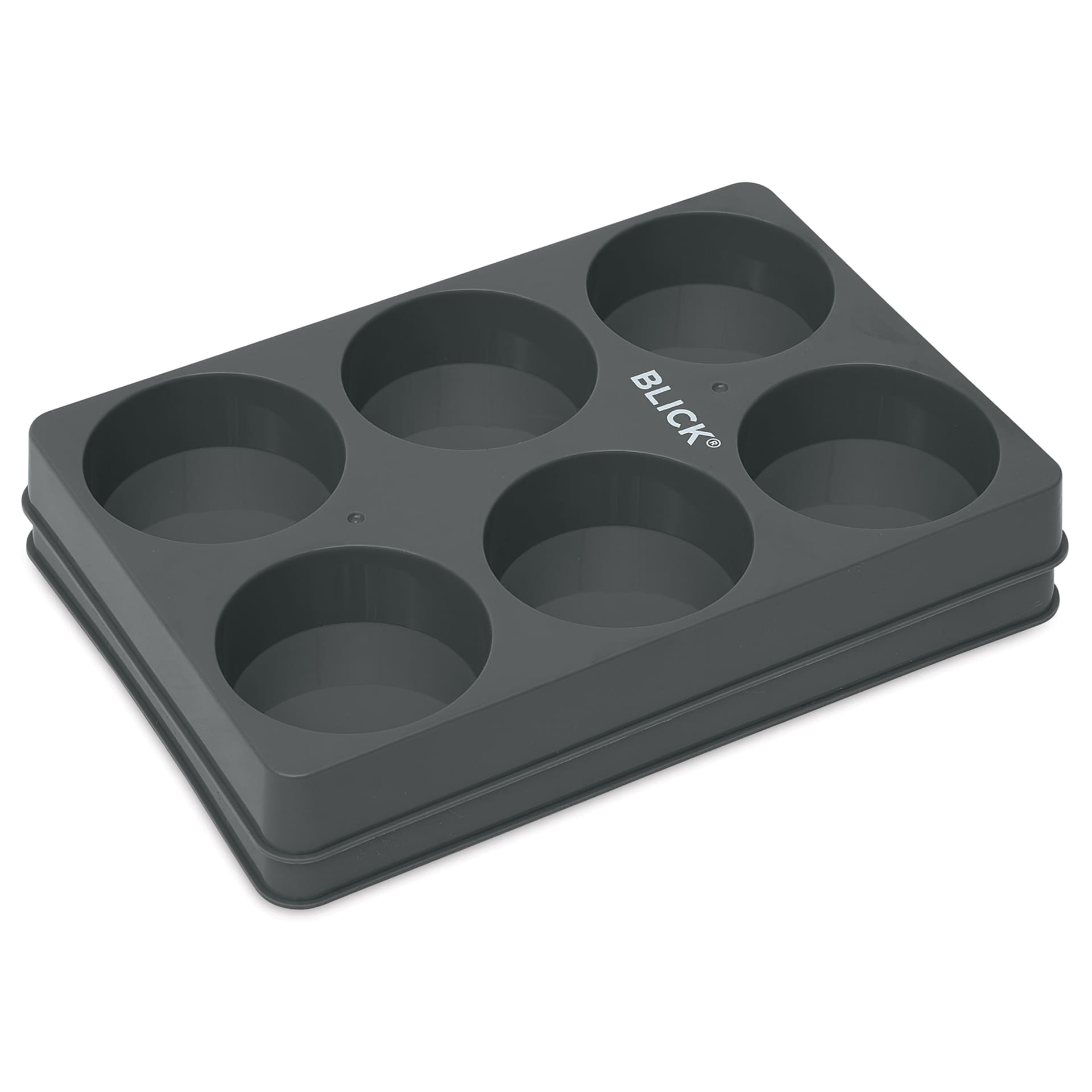 Blick Essentials Empty Tempera Cake Tray - 6 Wells, Large