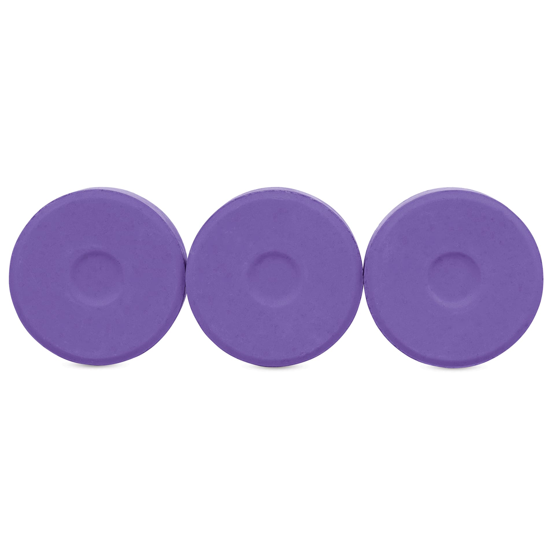 Large Grape Blick Essentials Tempera Cakes side by side