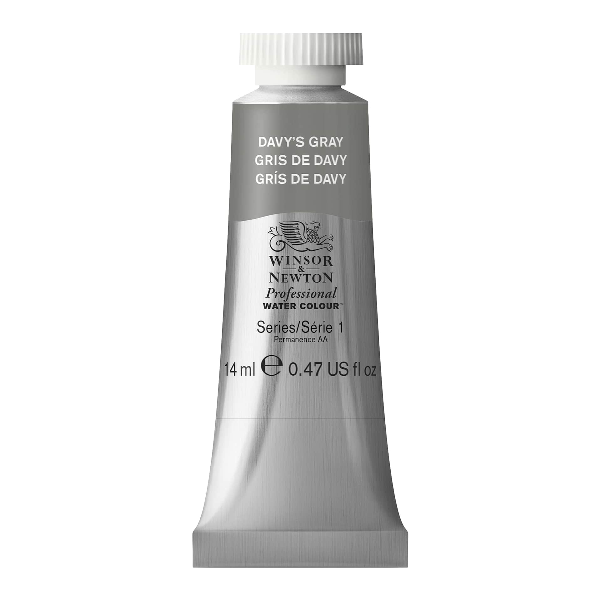 Winsor & Newton Professional Watercolor - Davy"s Gray, 14 ml Tube
