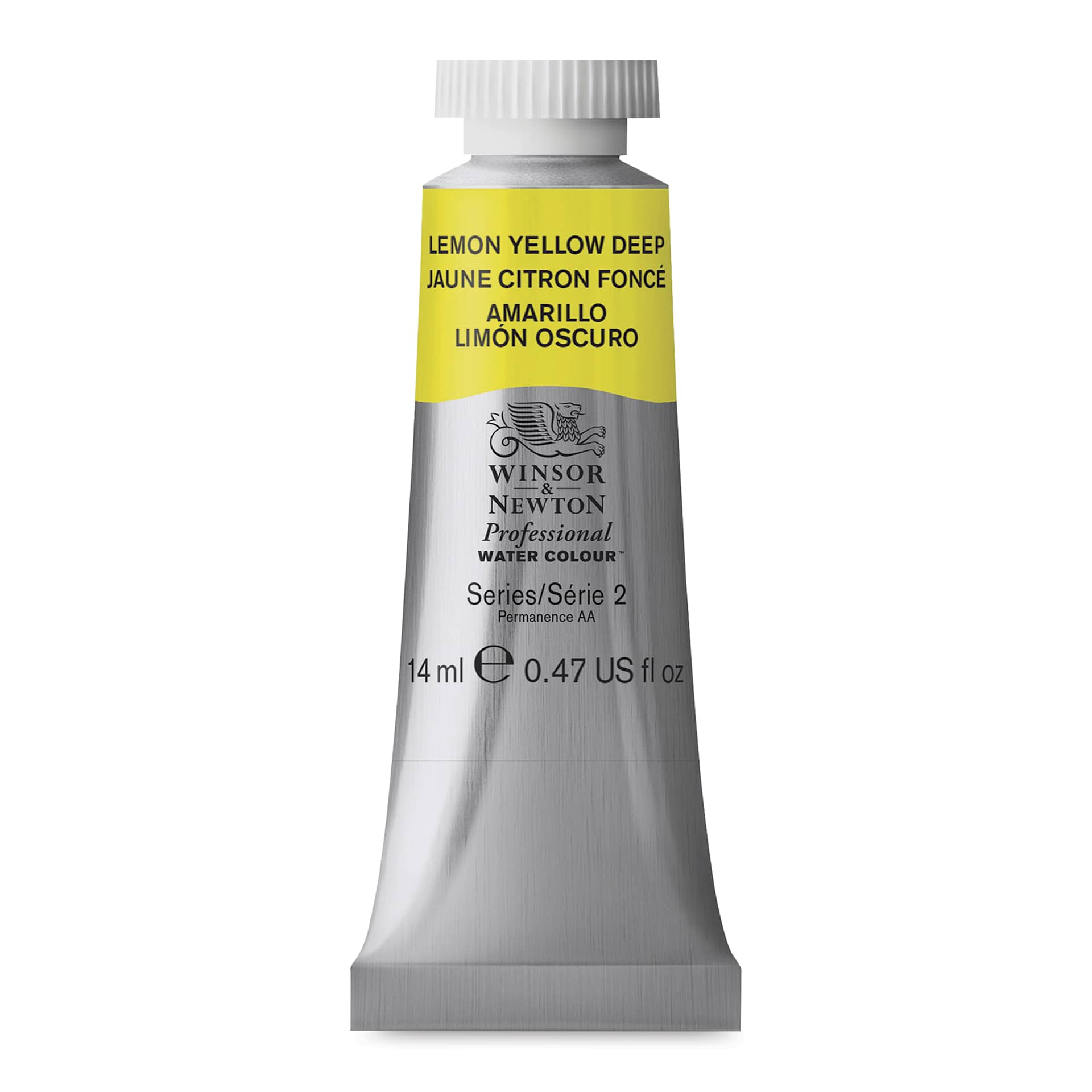 Winsor & Newton Professional Watercolor - Lemon Yellow Deep, 14 ml tube