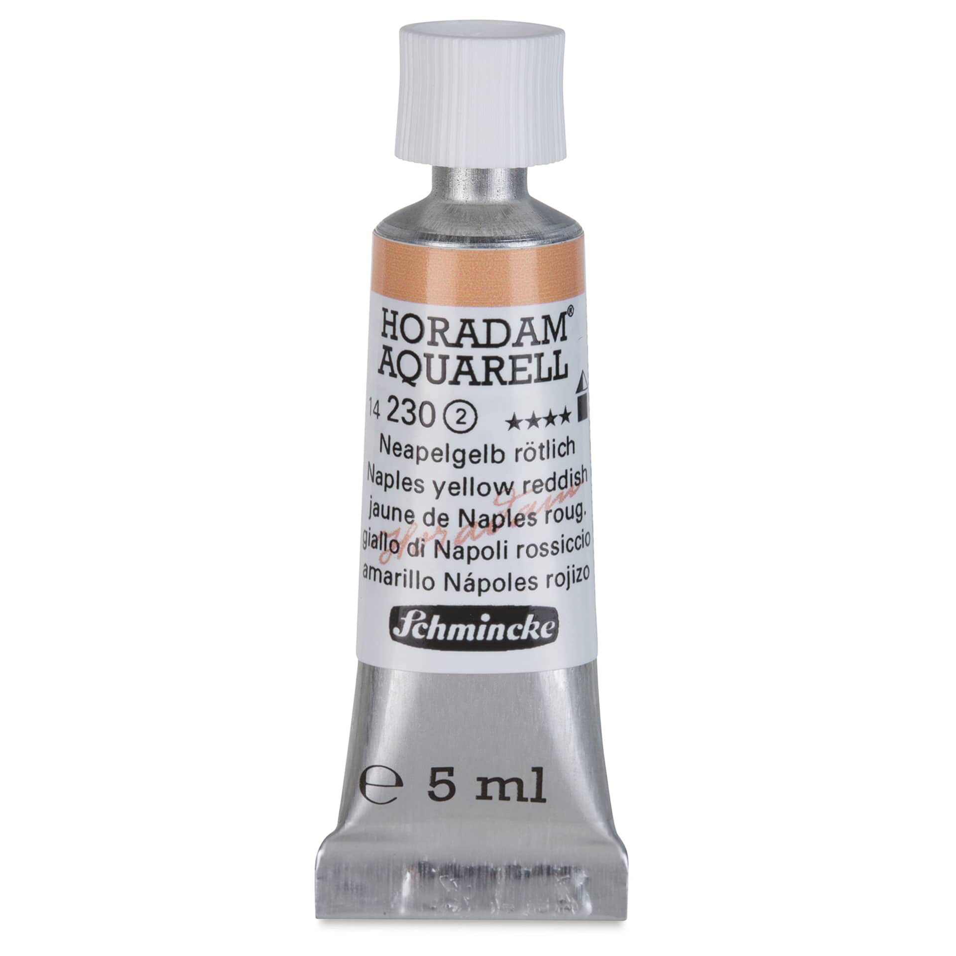 Schmincke Horadam Aquarell Artist Watercolor - Naples Yellow Reddish, 5 ml tube
