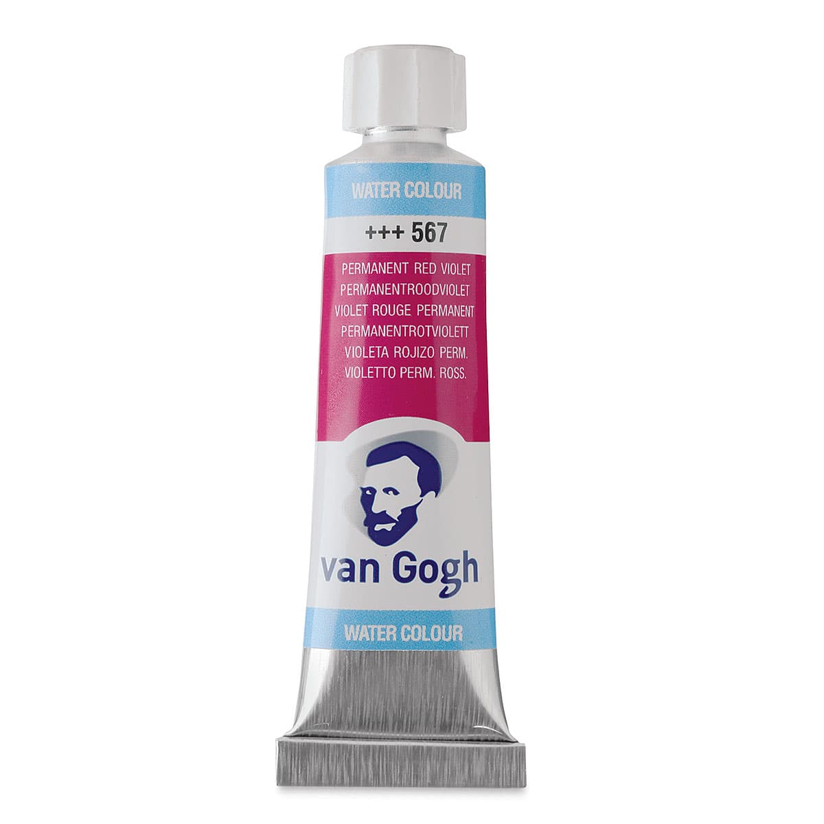 Van Gogh Watercolors - Permanent Red Violet, 10 ml tube