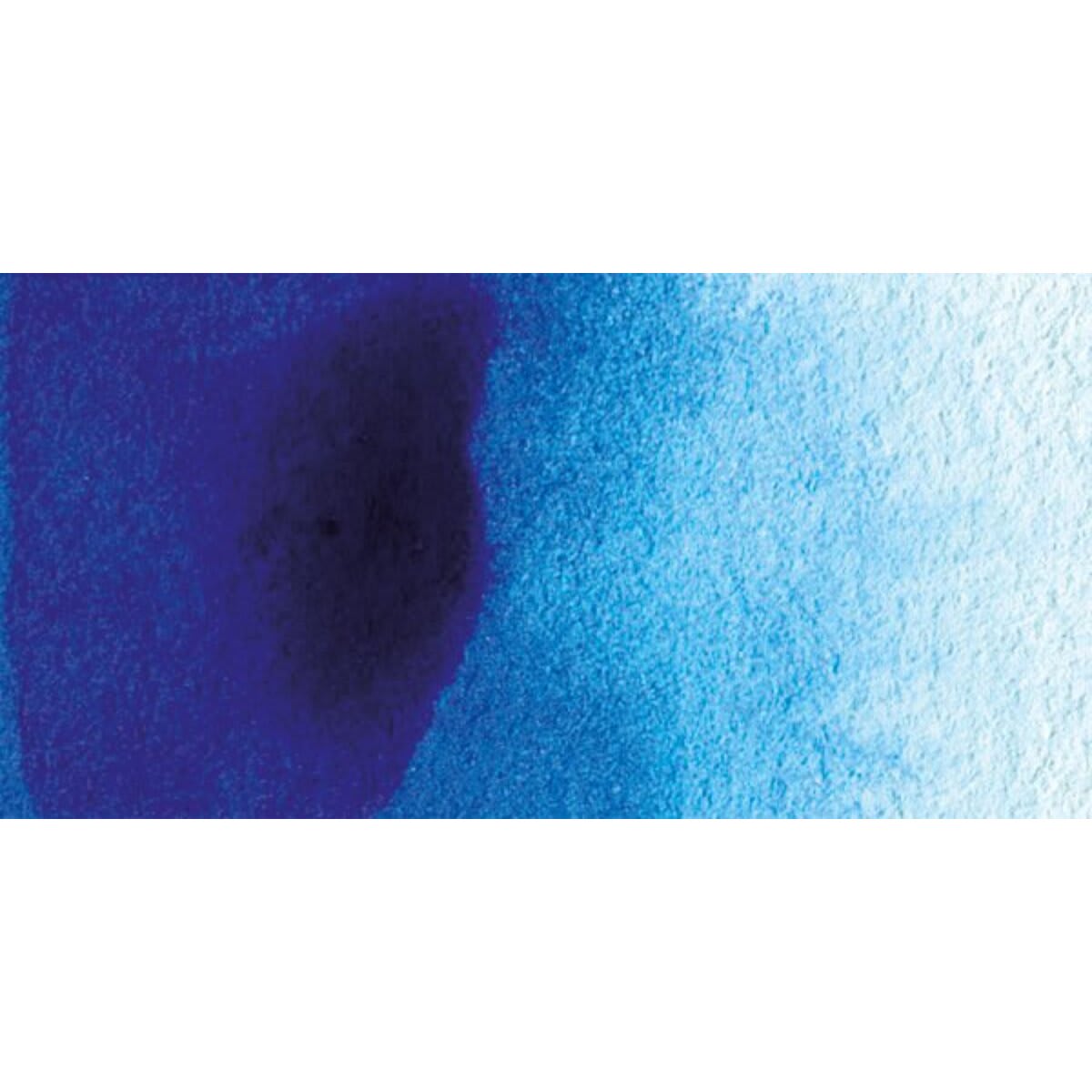 Winsor & Newton Cotman Watercolor Half Pan - Intense Blue swatch