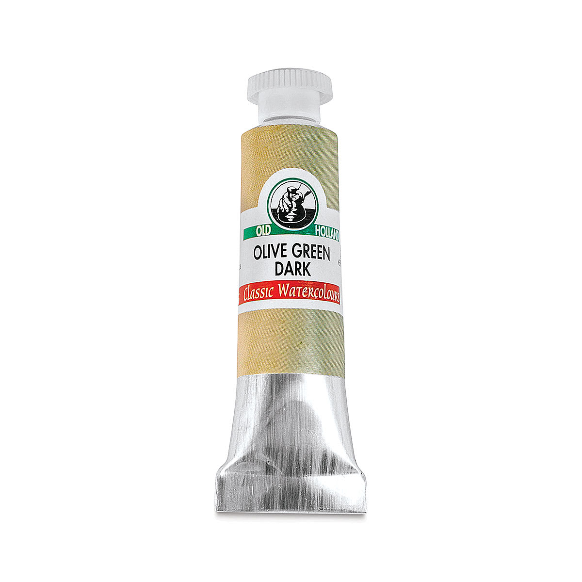 Old Holland Classic Artist Watercolor - Olive Green Dark, 6 ml tube