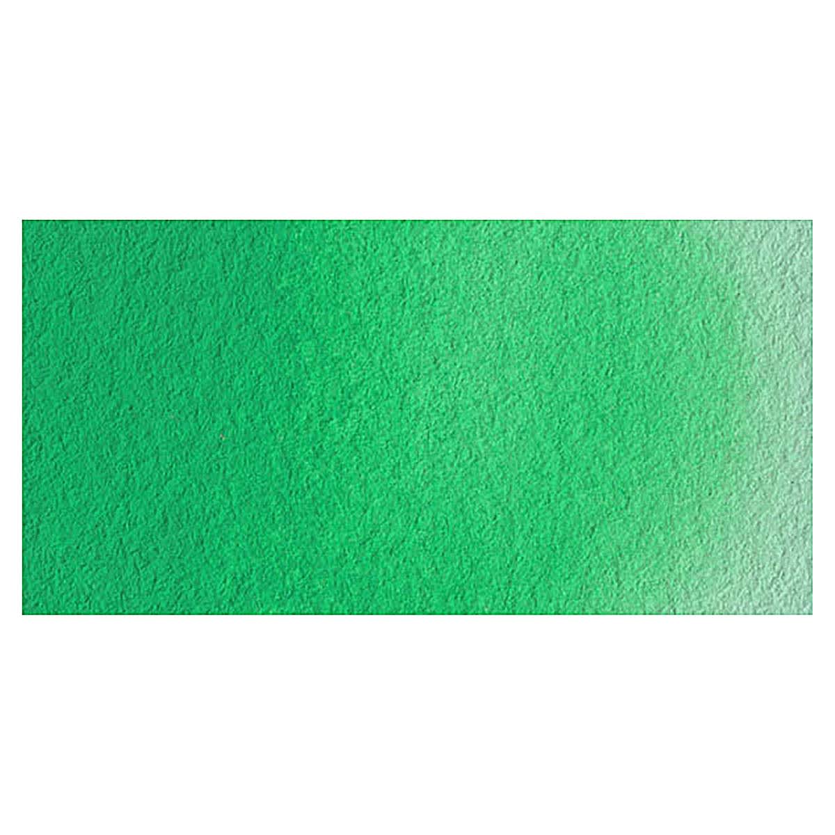 Old Holland Classic Artist Watercolor - Permanent Green Light swatch