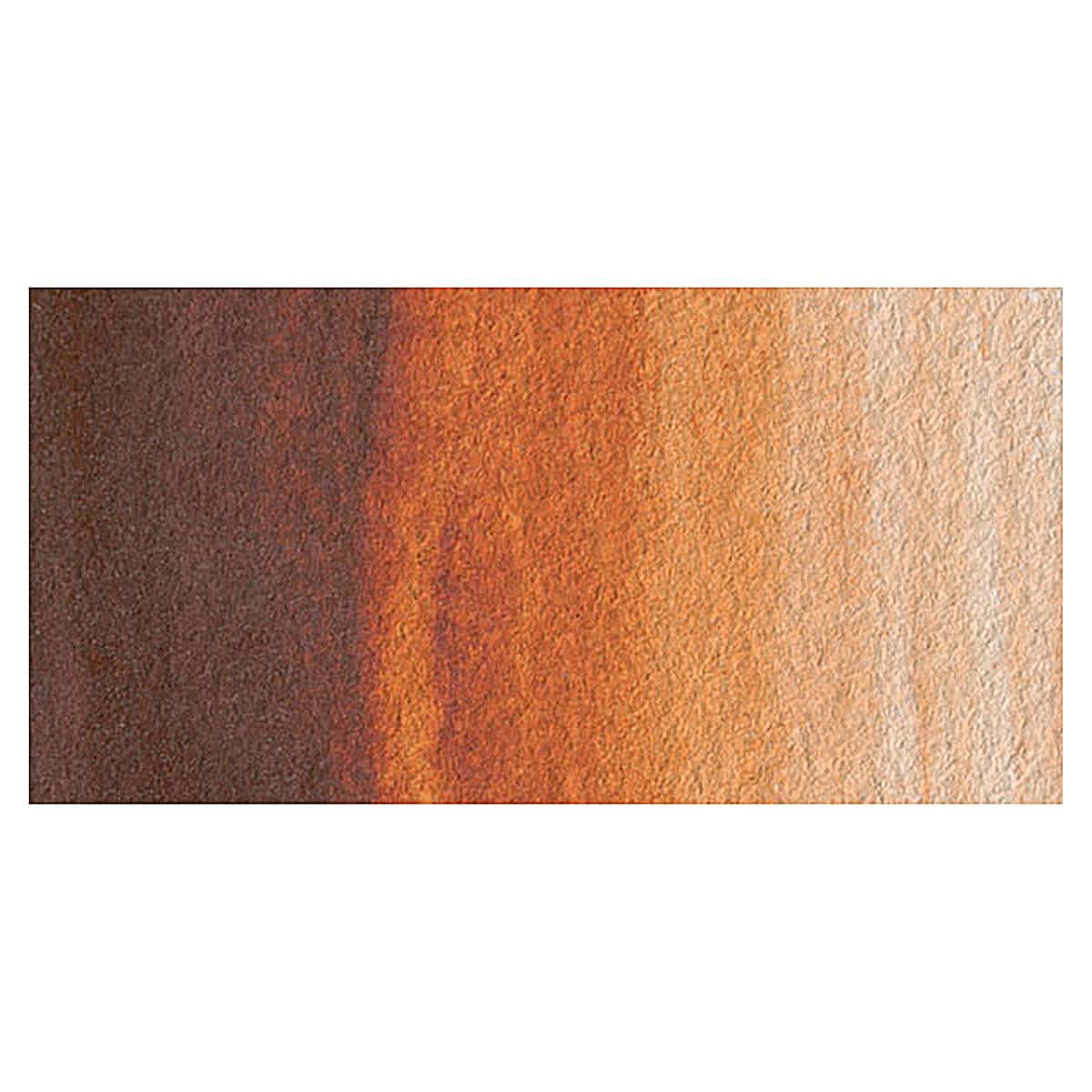 Da Vinci Artists Permanent Watercolor - Burnt Sienna Deep swatch