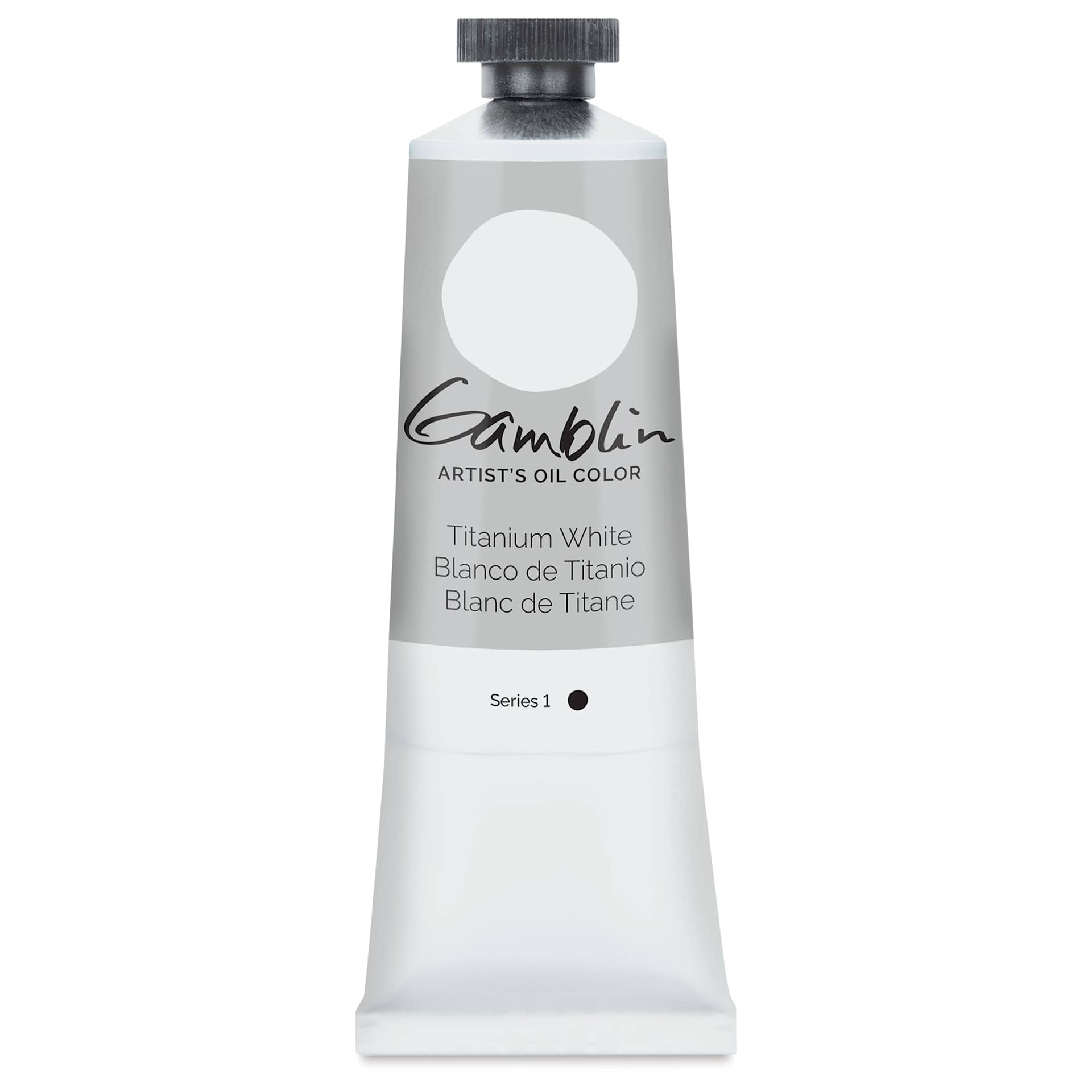 Gamblin Artist's Oil Color - Titanium White, 37 ml tube