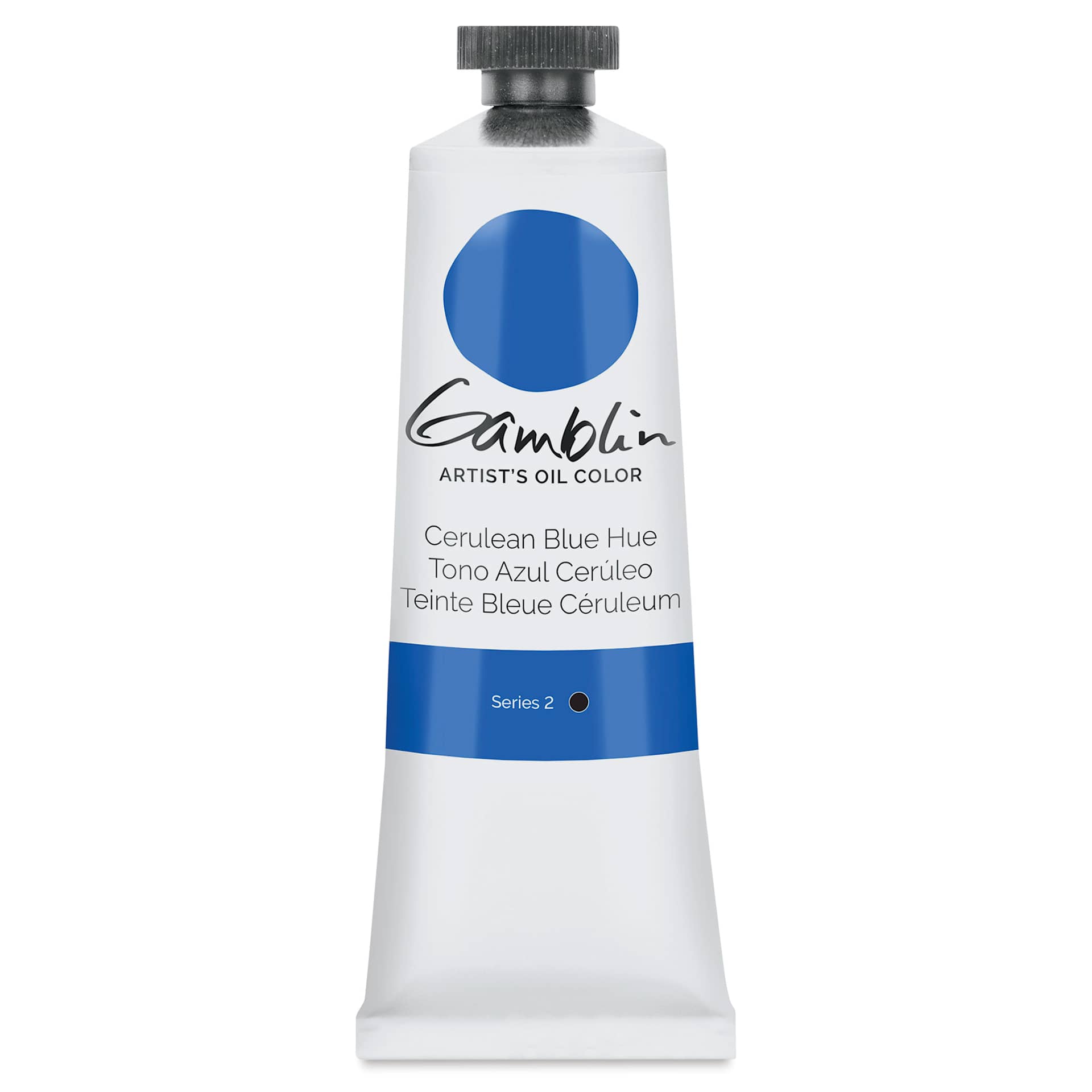 Gamblin Artist's Oil Color - Cerulean Blue Hue, 37 ml tube