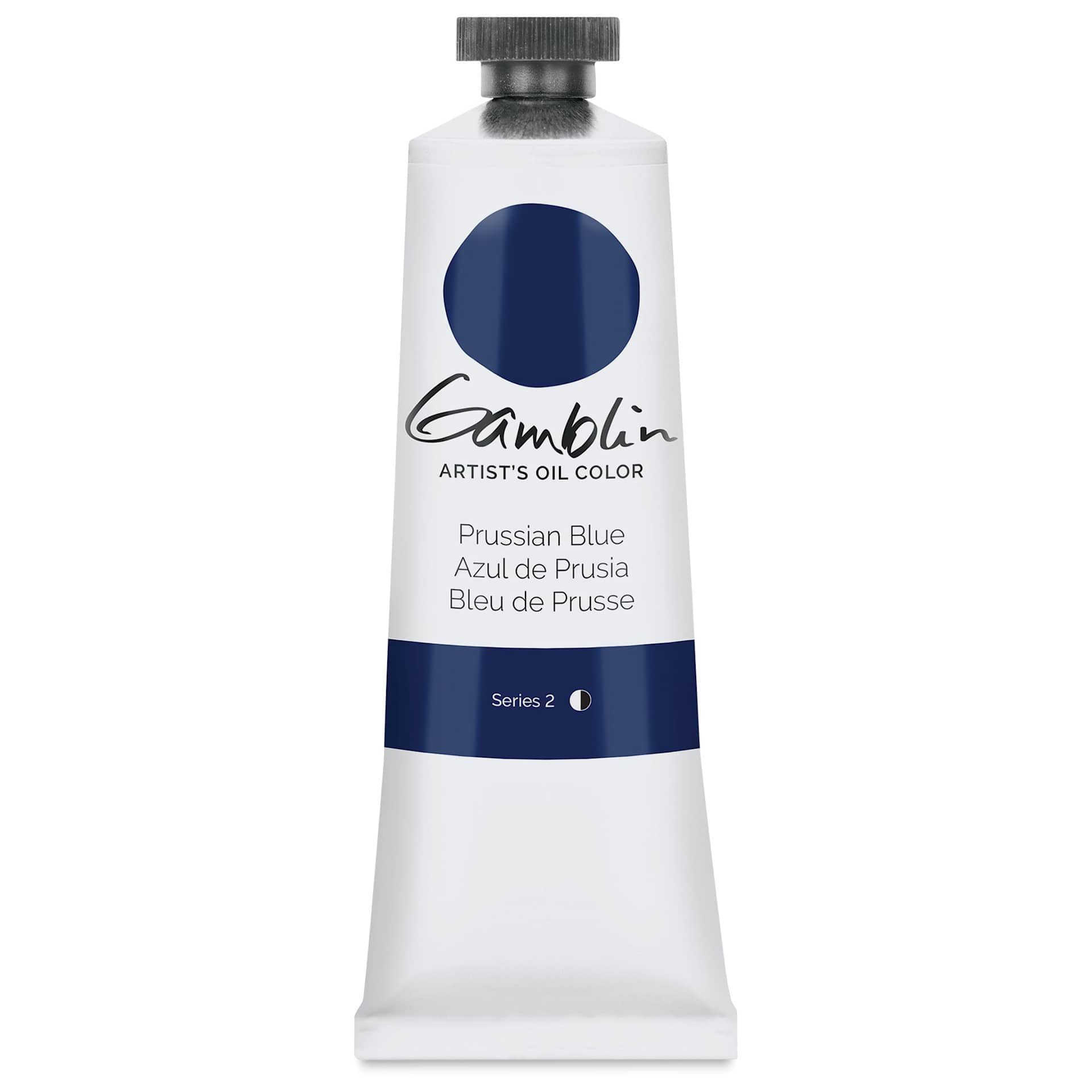Gamblin Artist's Oil Color - Prussian Blue, 37 ml tube