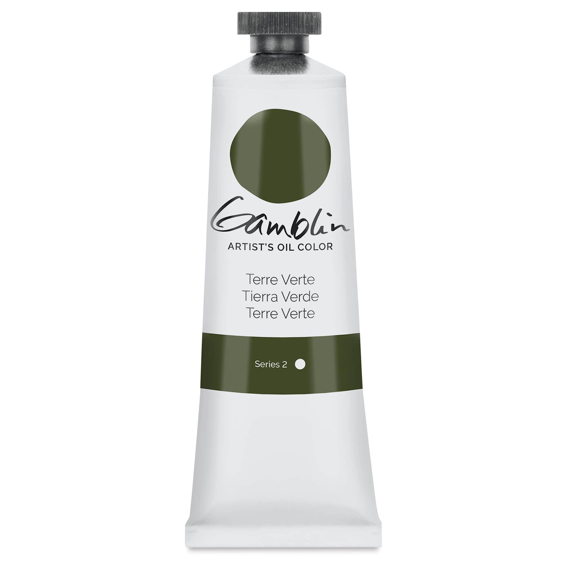 Gamblin Artist's Oil Color - Terre Verte, 37 ml tube