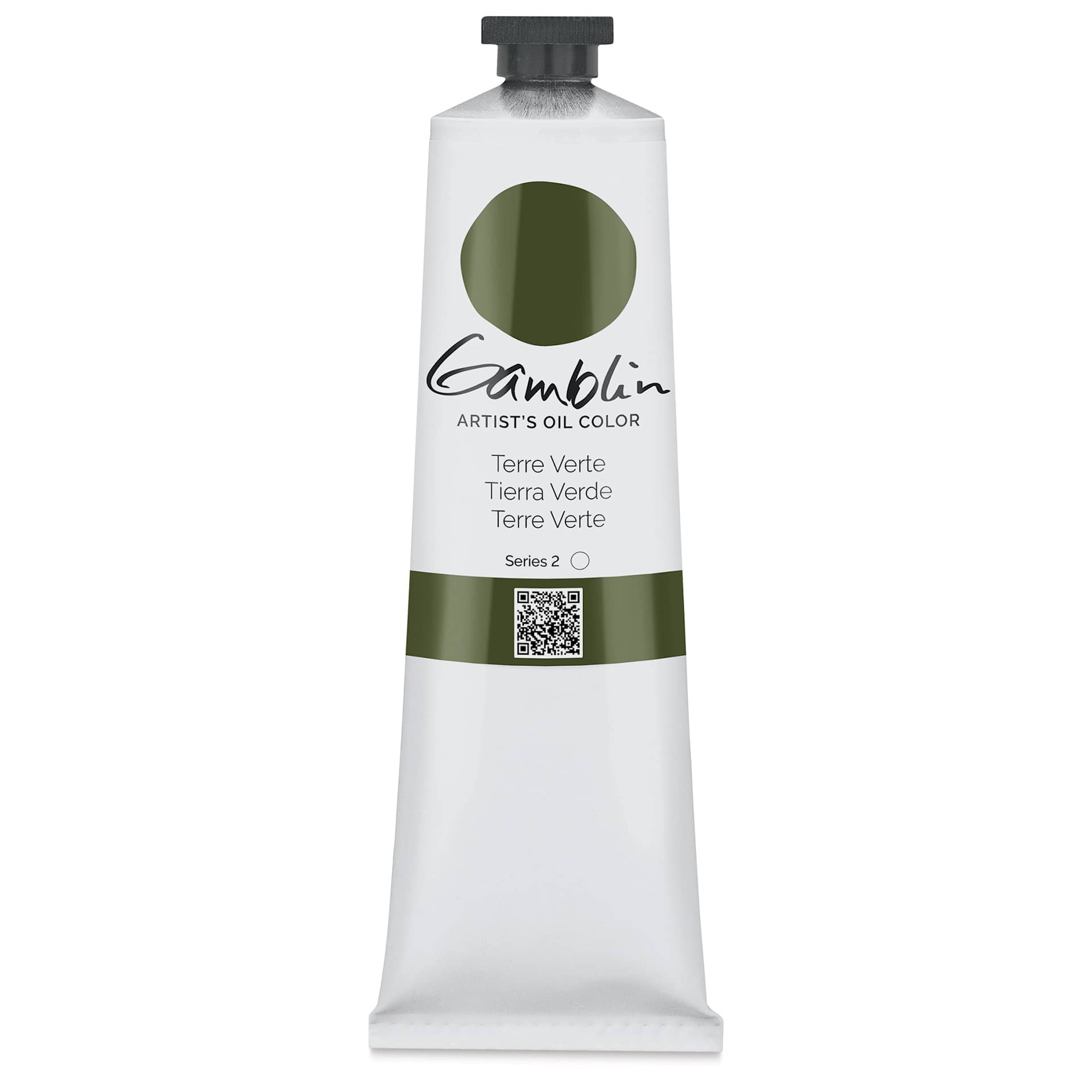 Gamblin Artist's Oil Color - Terre Verte, 150 ml tube