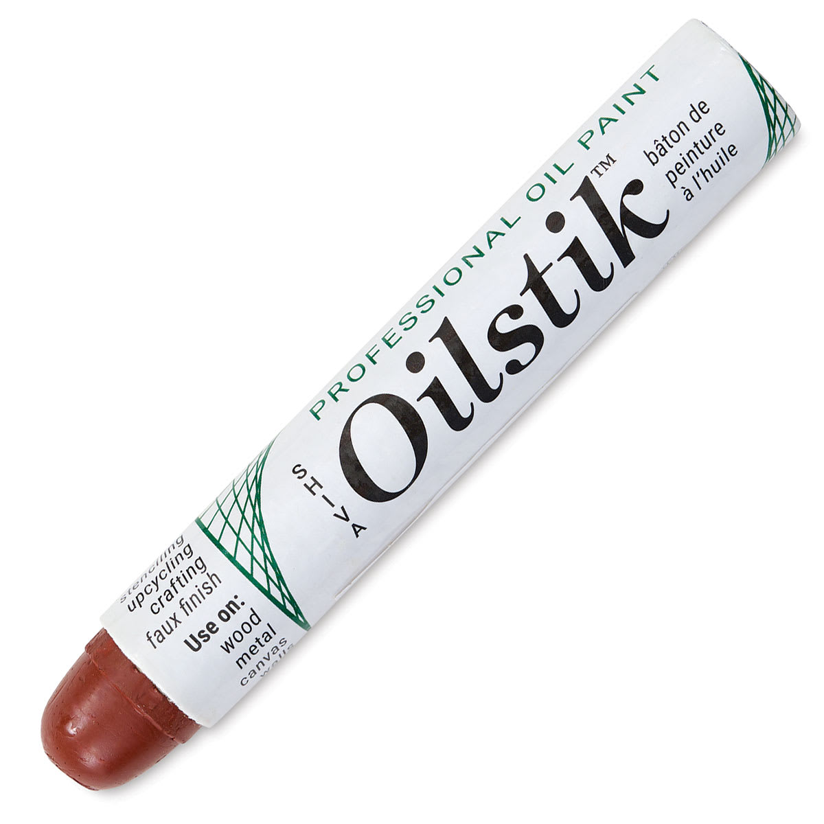 Shiva Oilstik Oil Paint - Barn Red, Regular (Front)