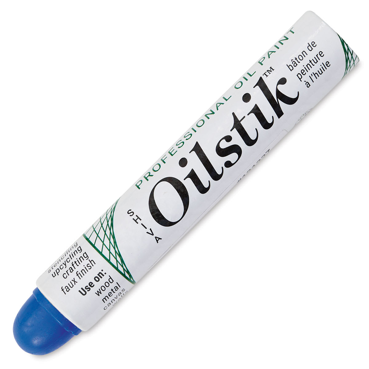 Shiva Oilstik Oil Paint - Cobalt Blue Hue, Swatch (Front)