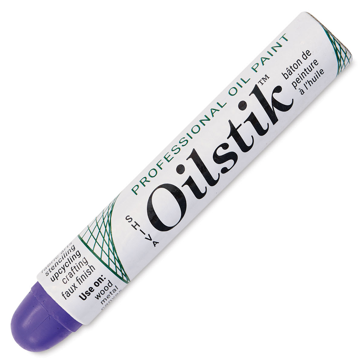 Shiva Oilstik Oil Paint - Purple Sage, Regular (Front)