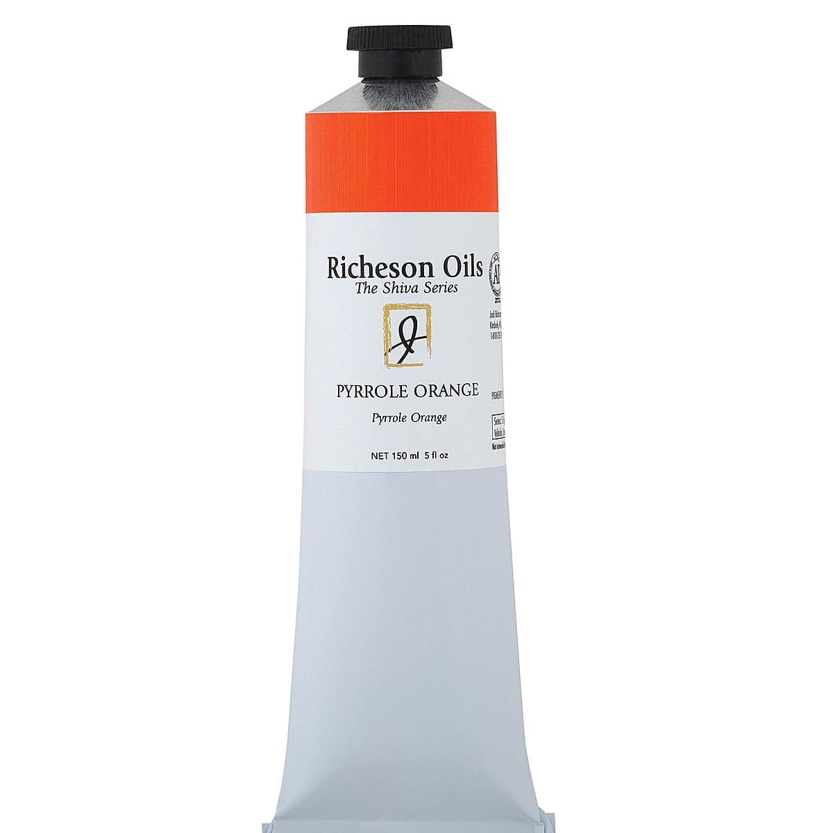 Shiva Signature Artist Oil Color - Pyrrole Orange, 150 ml Tube