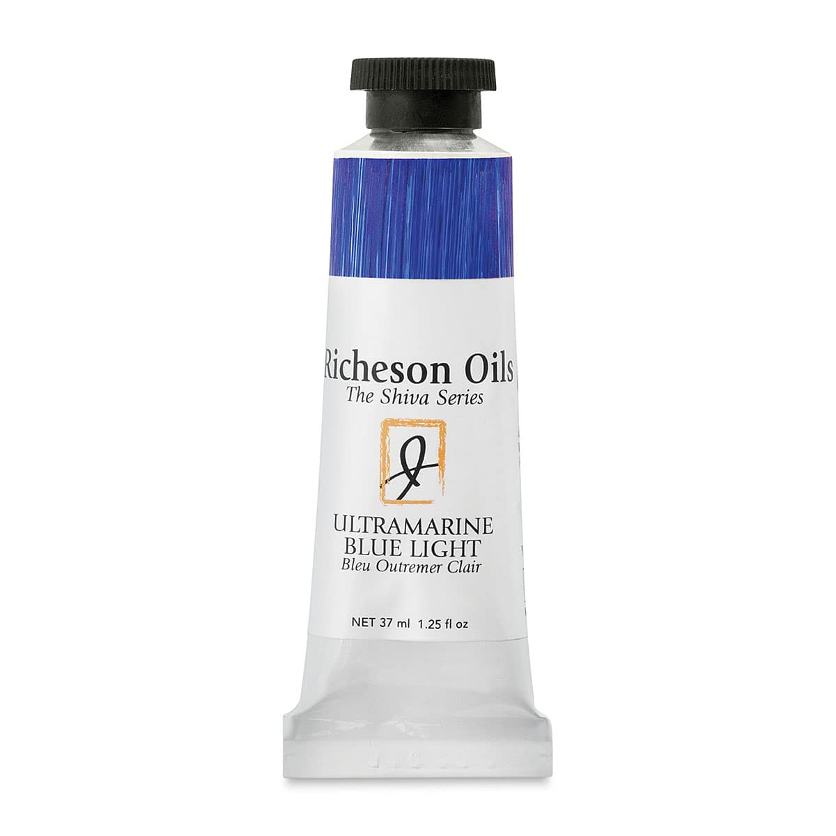 Shiva Signature Artist Oil Color - Ultramarine Blue Light, 1.25 oz Tube