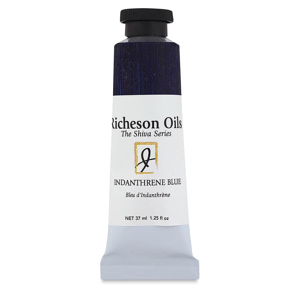 Shiva Signature Artist Oil Color - Indanthrene Blue, 37 ml Tube