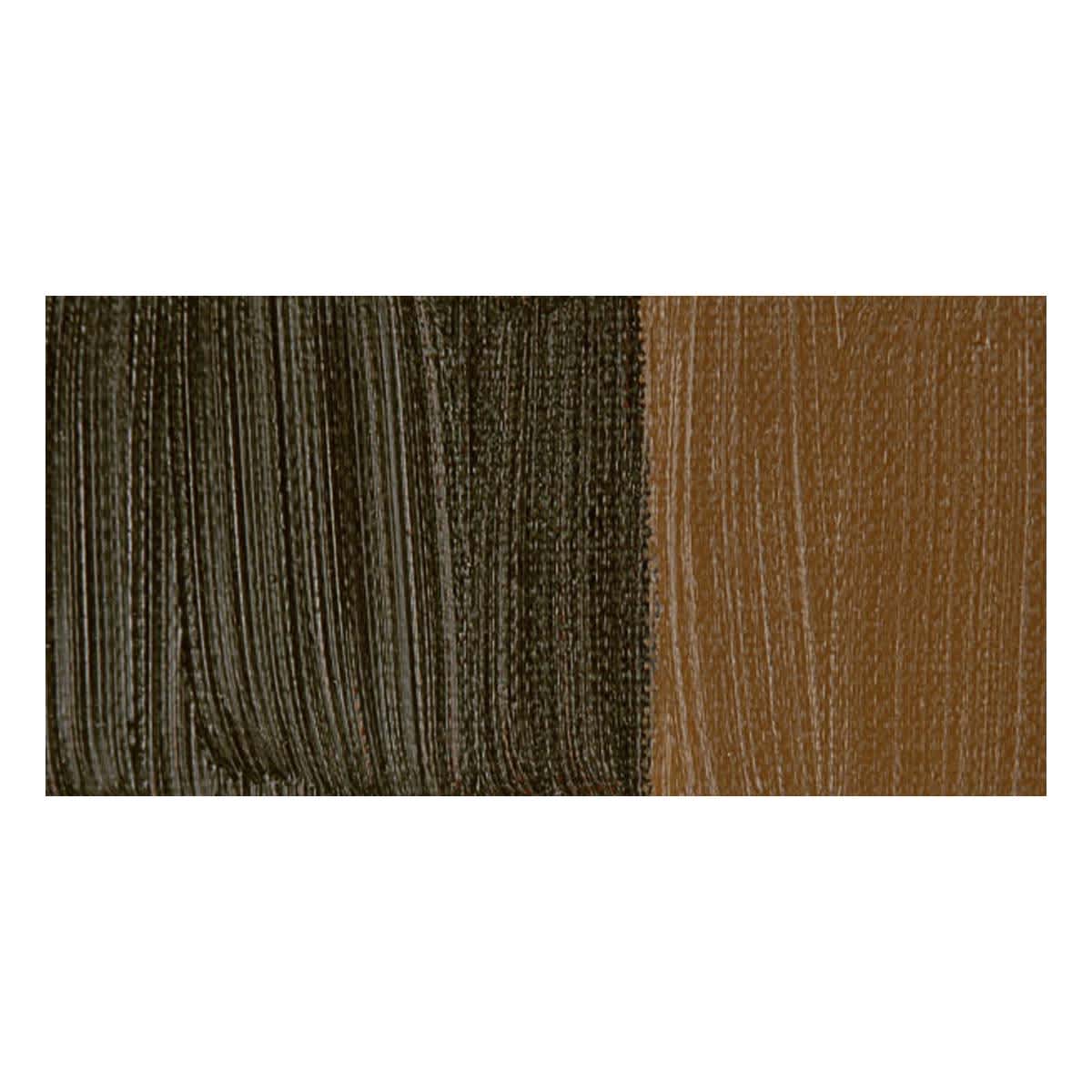 Shiva Signature Artist Oil Paint - Asphaltum swatch