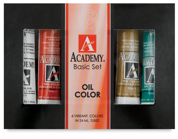 6-Color Collegiate Set 