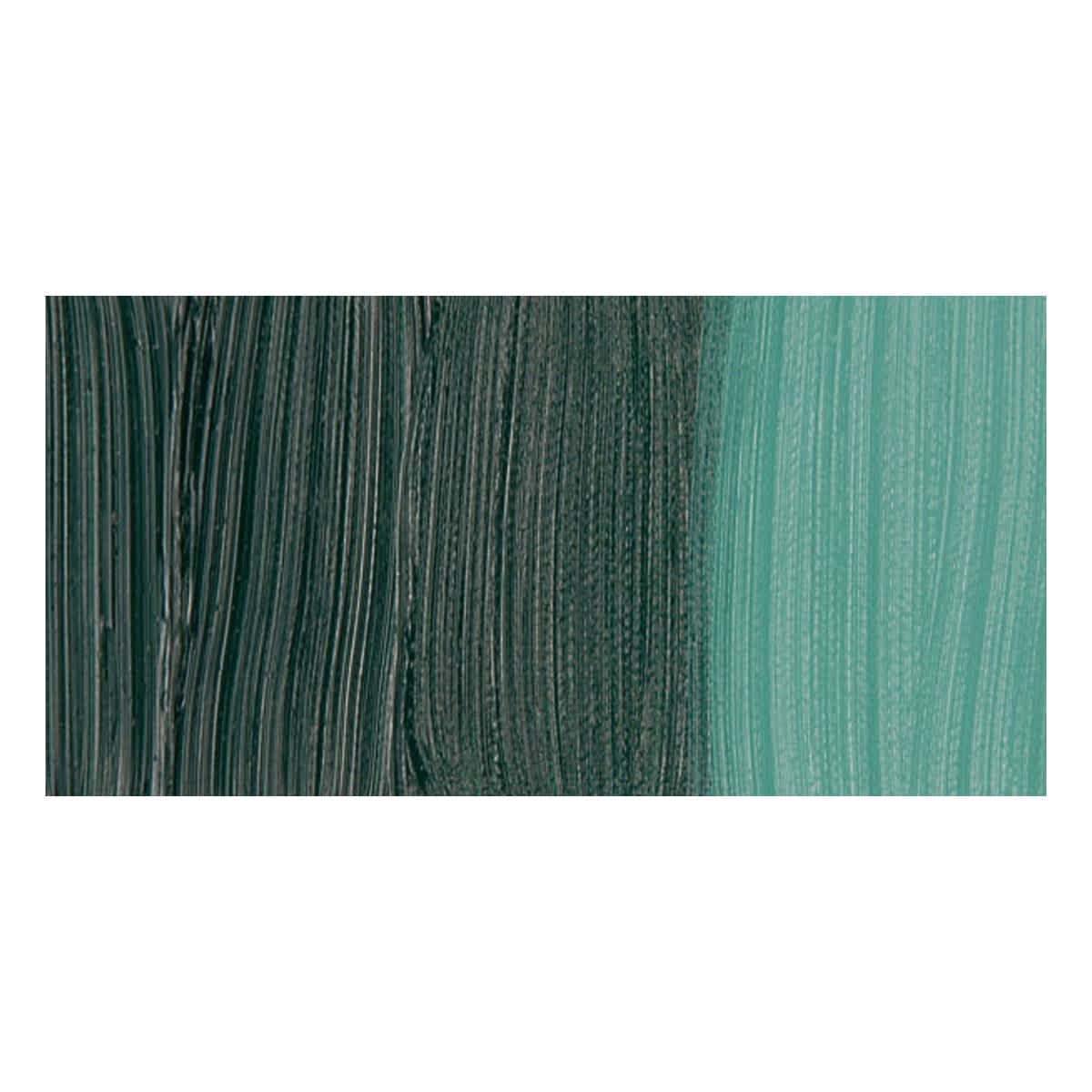 Holbein Artists' Oil Color - Permanent Green Deep swatch