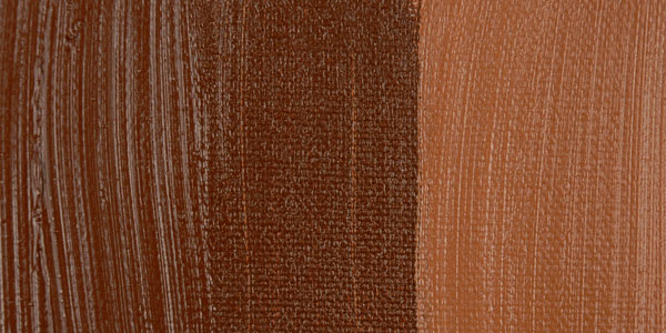 Grumbacher Pre-Tested Artists' Oil Color - Burnt Sienna Deep swatch
