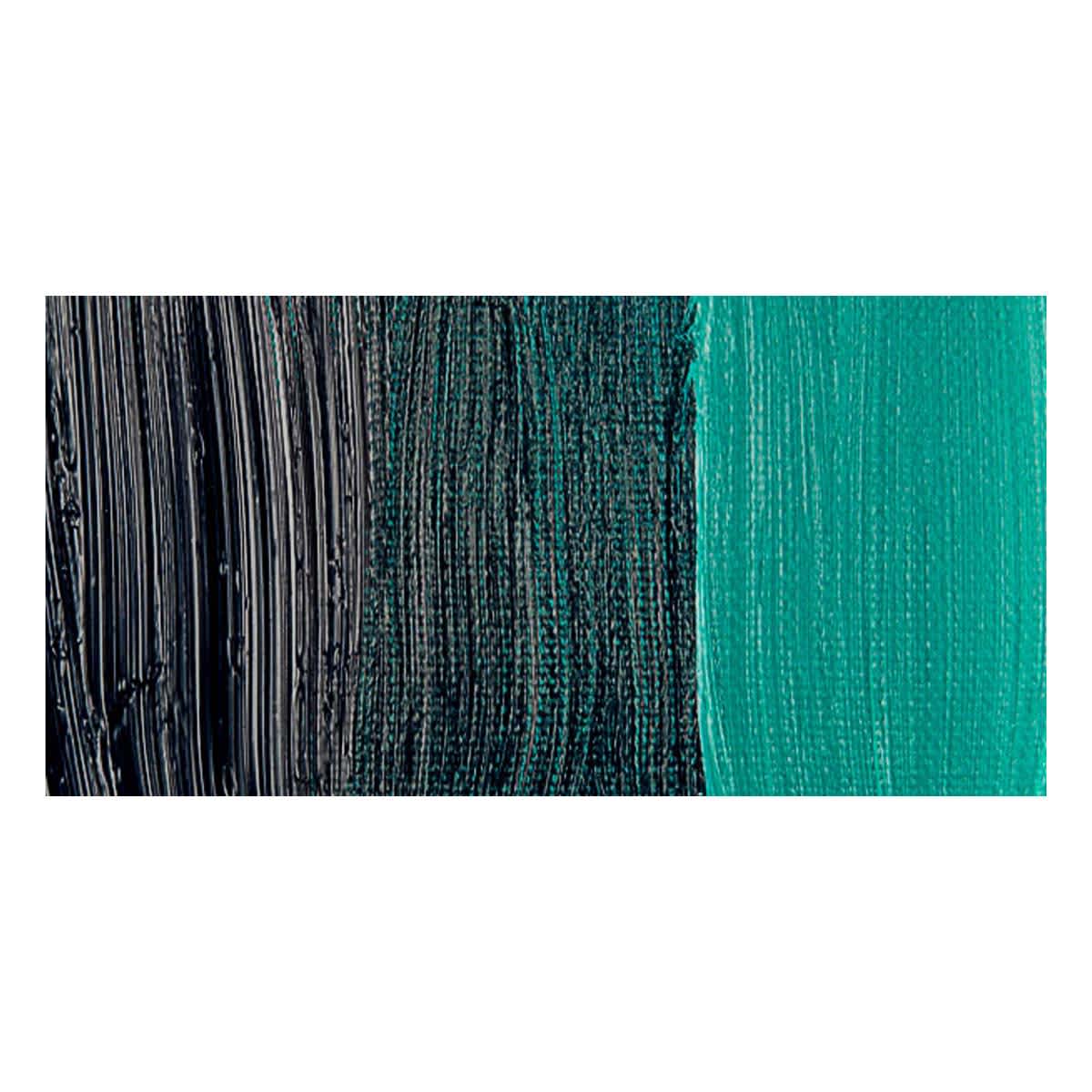 Grumbacher Pre-Tested Artists' Oil Color - Phthalo Green Blue Shade swatch