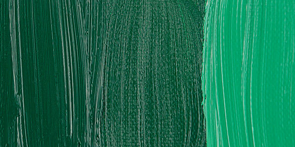 Winsor & Newton Artists' Oil Paint - Permanent Green Deep swatch