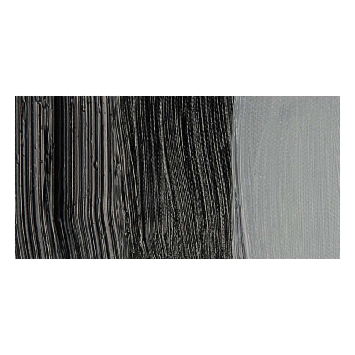 Winsor & Newton Artisan Water Mixable Oil Paint - Ivory Black swatch