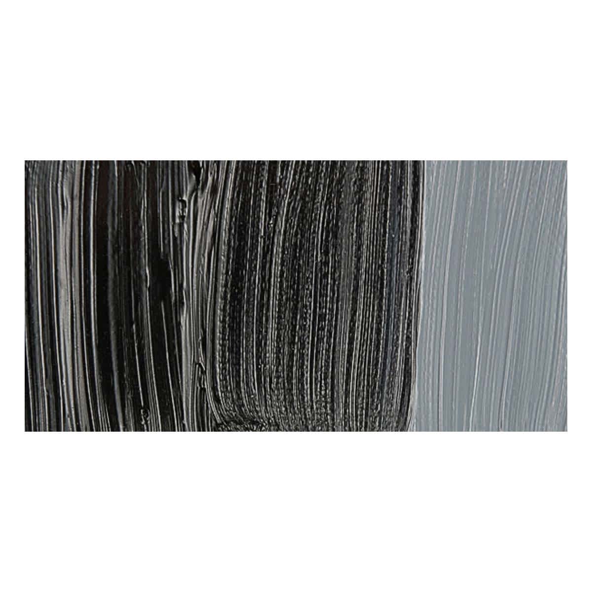 Schmincke Mussini Oil Paint - Ivory Black swatch