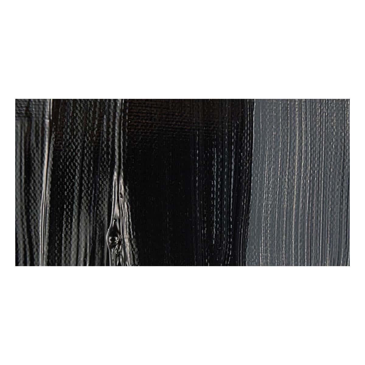 Schmincke Mussini Oil Paint - Lamp Black swatch