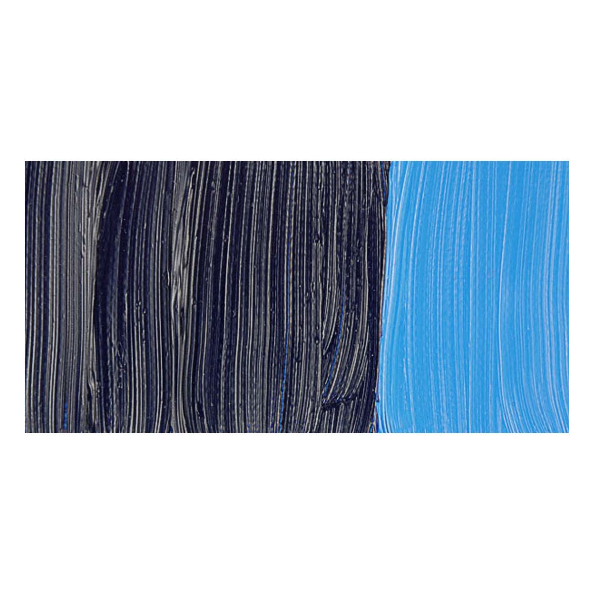 Schmincke Mussini Oil Paint - Translucent Oriental Blue swatch