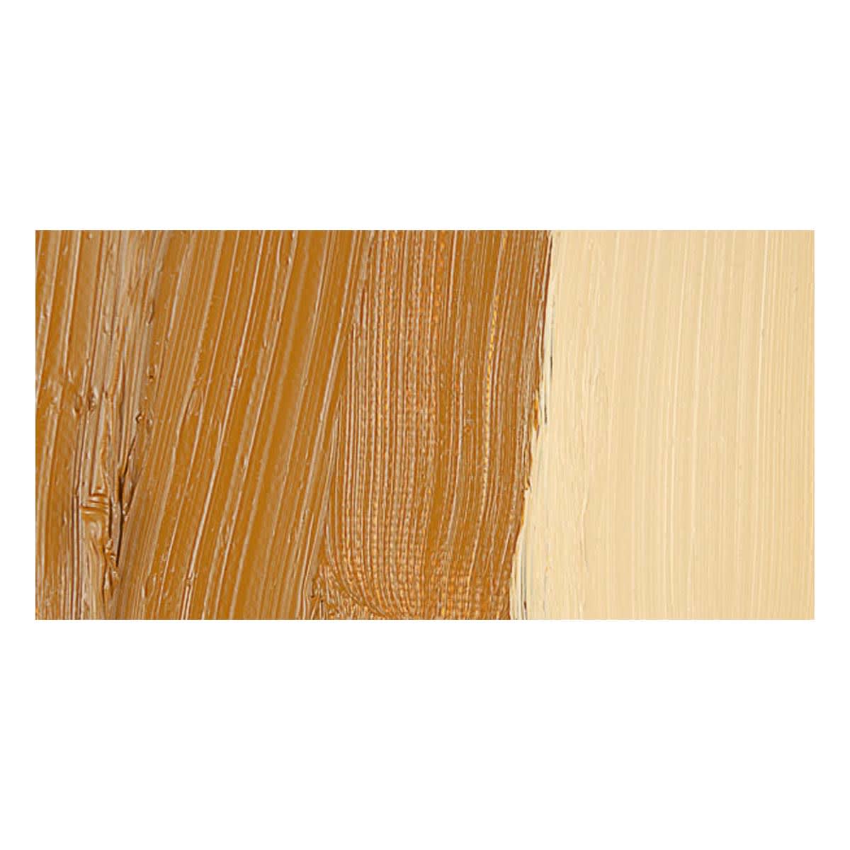Schmincke Mussini Oil Paint - Yellow Sienna swatch