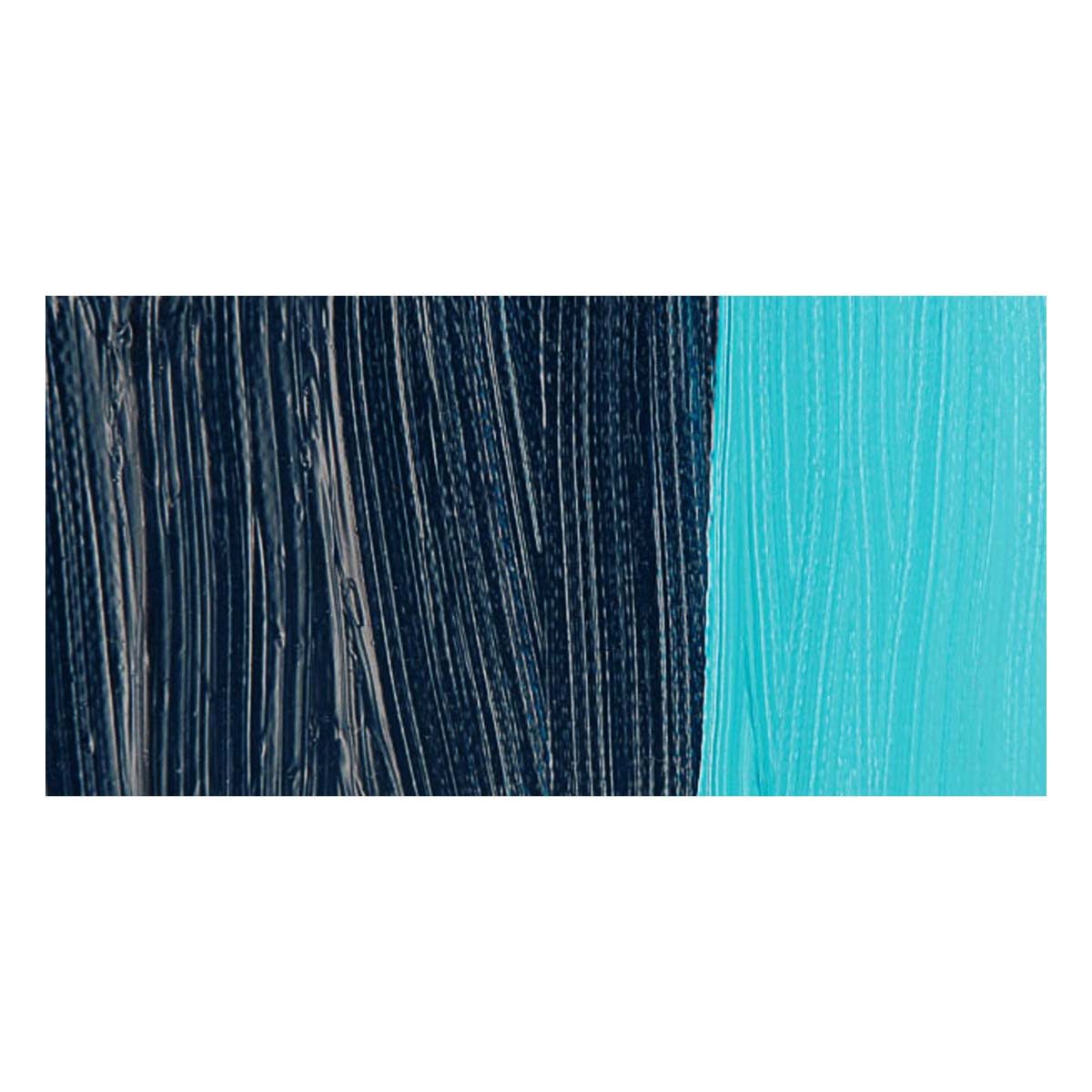 Van Gogh Oil Paint - Phthalo Turquoise Blue swatch