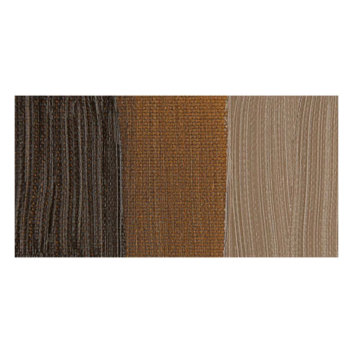 Daler-Rowney Georgian Oil Paint - Burnt Umber swatch