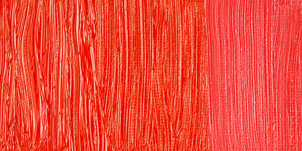 Holbein Duo Aqua Water Soluble Oil Paint - Naphthol Red swatch