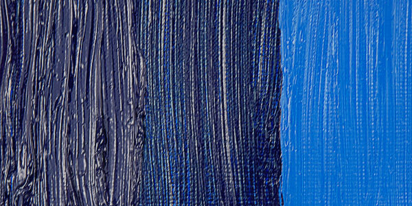 Holbein Duo Aqua Water Soluble Oil Paint - Phthalo Blue swatch