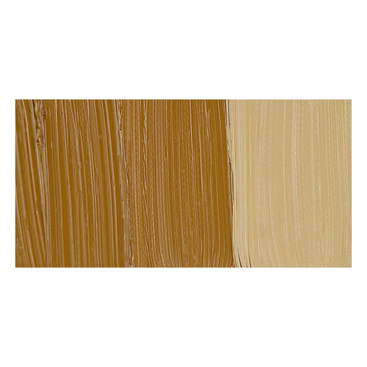 Holbein Duo Aqua Water Soluble Oil Paint - Raw Sienna swatch