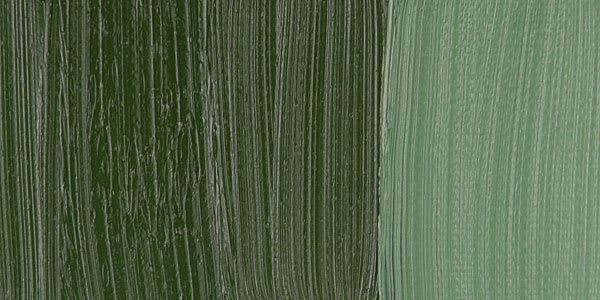 Holbein Duo Aqua Water Soluble Oil Paint - Terre Verte Hue swatch