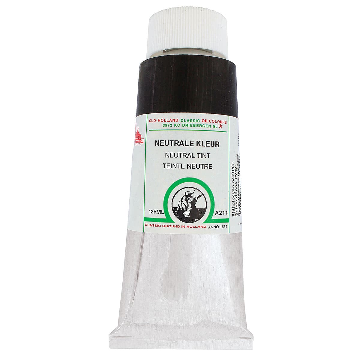 Old Holland Classic Oil Color - Neutral Tint, 125 ml tube