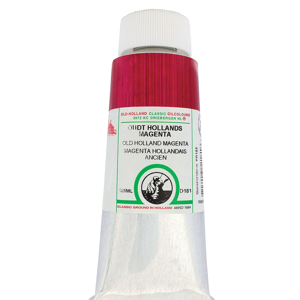 Old Holland Classic Oil Color - Old Holland Magenta, 125 ml tube